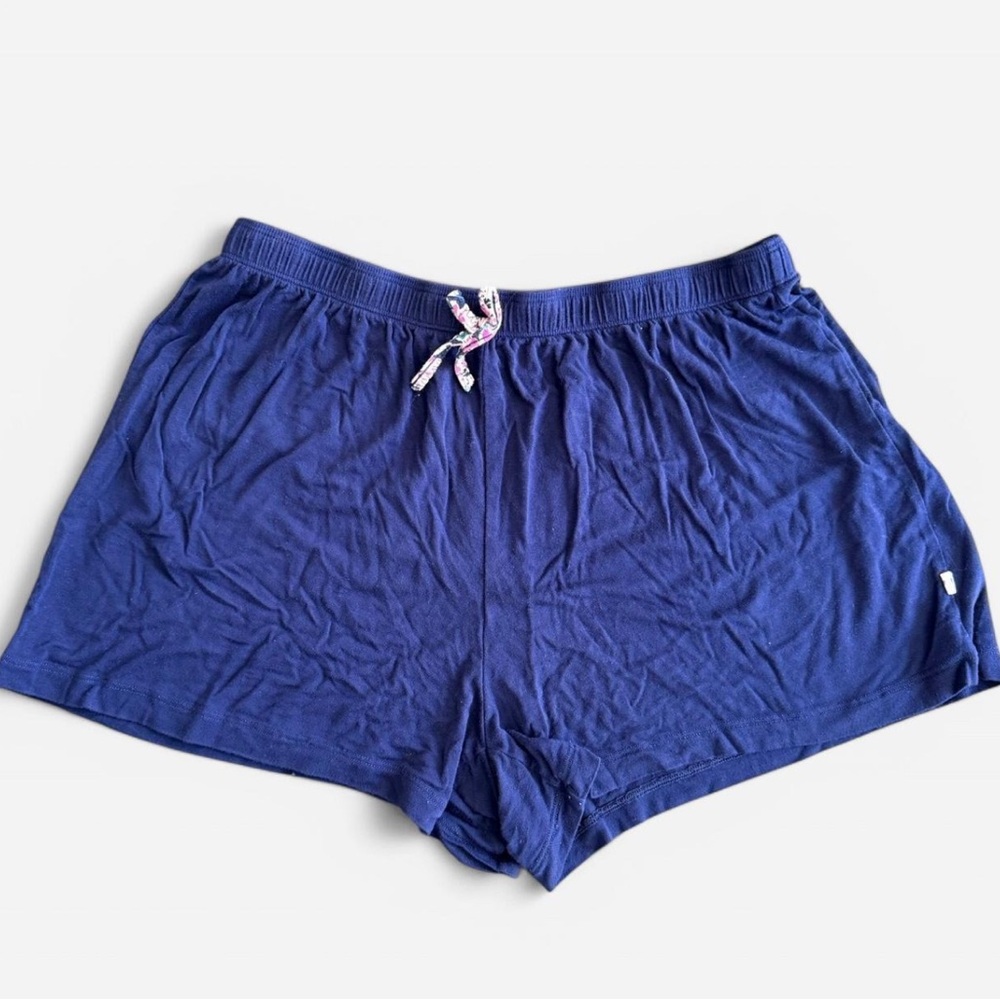 Blue Casual Shorts